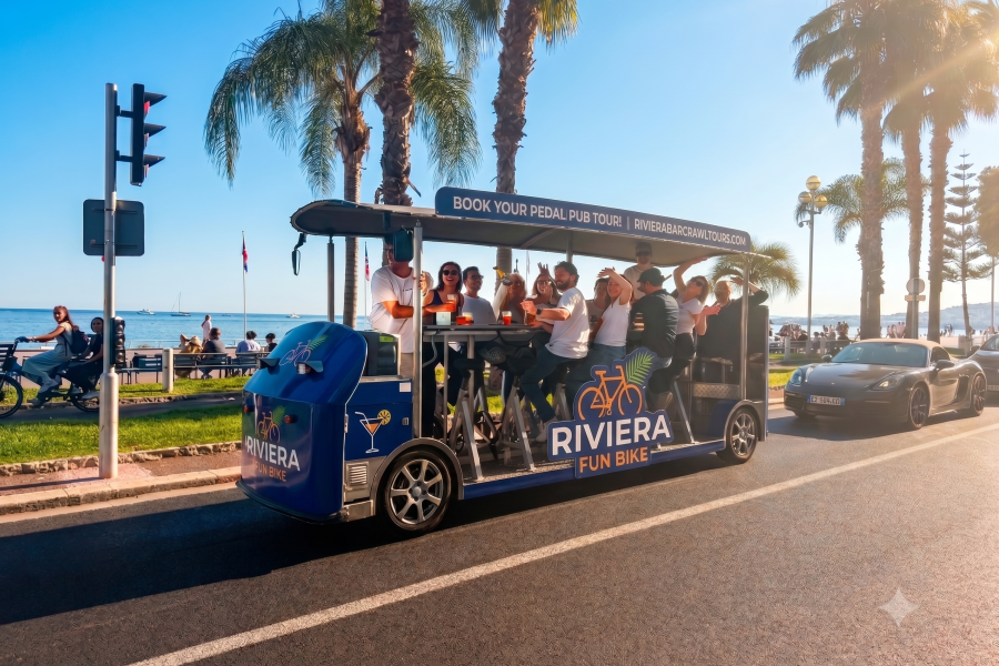 Beer Bike, Nice, France