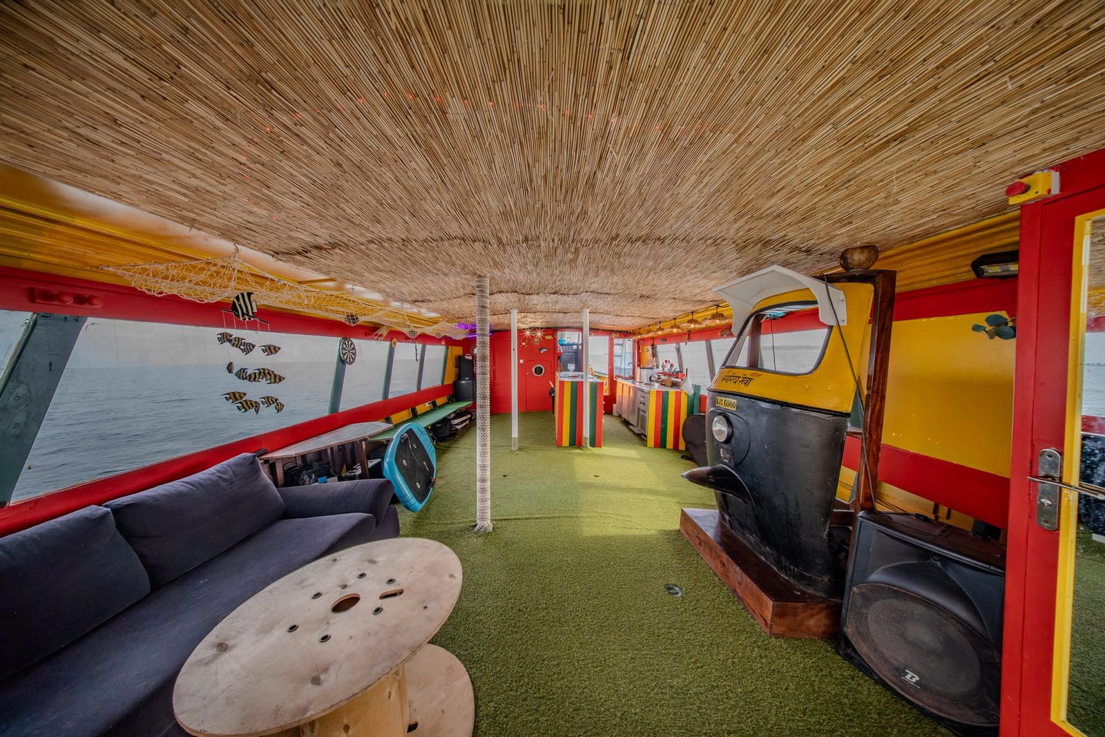 Boat Party Main Lounge Area