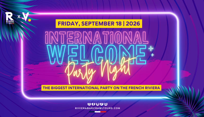 Welcome party Erasmus student Nice